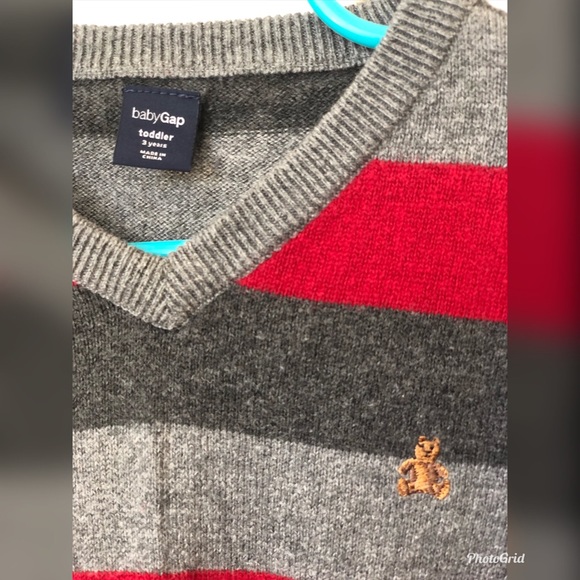 Set of 3 toddler boys sweaters - Picture 6 of 10